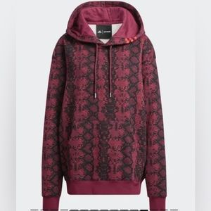 NEW Adidas Ivy Park Hoodie/PullOver/Sweatshirt Cherry Wood LG UNISEX